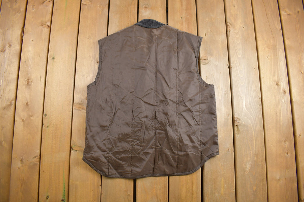 Vintage 1980s Brown Vest