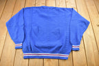 Vintage 1990s Van Huesen Golfing Theme Knitted Crewneck