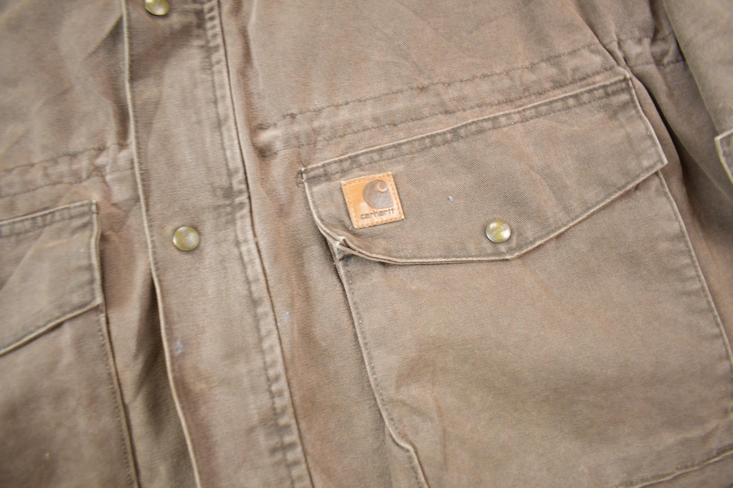 Vintage 1990s Brown Carhartt Field Coat