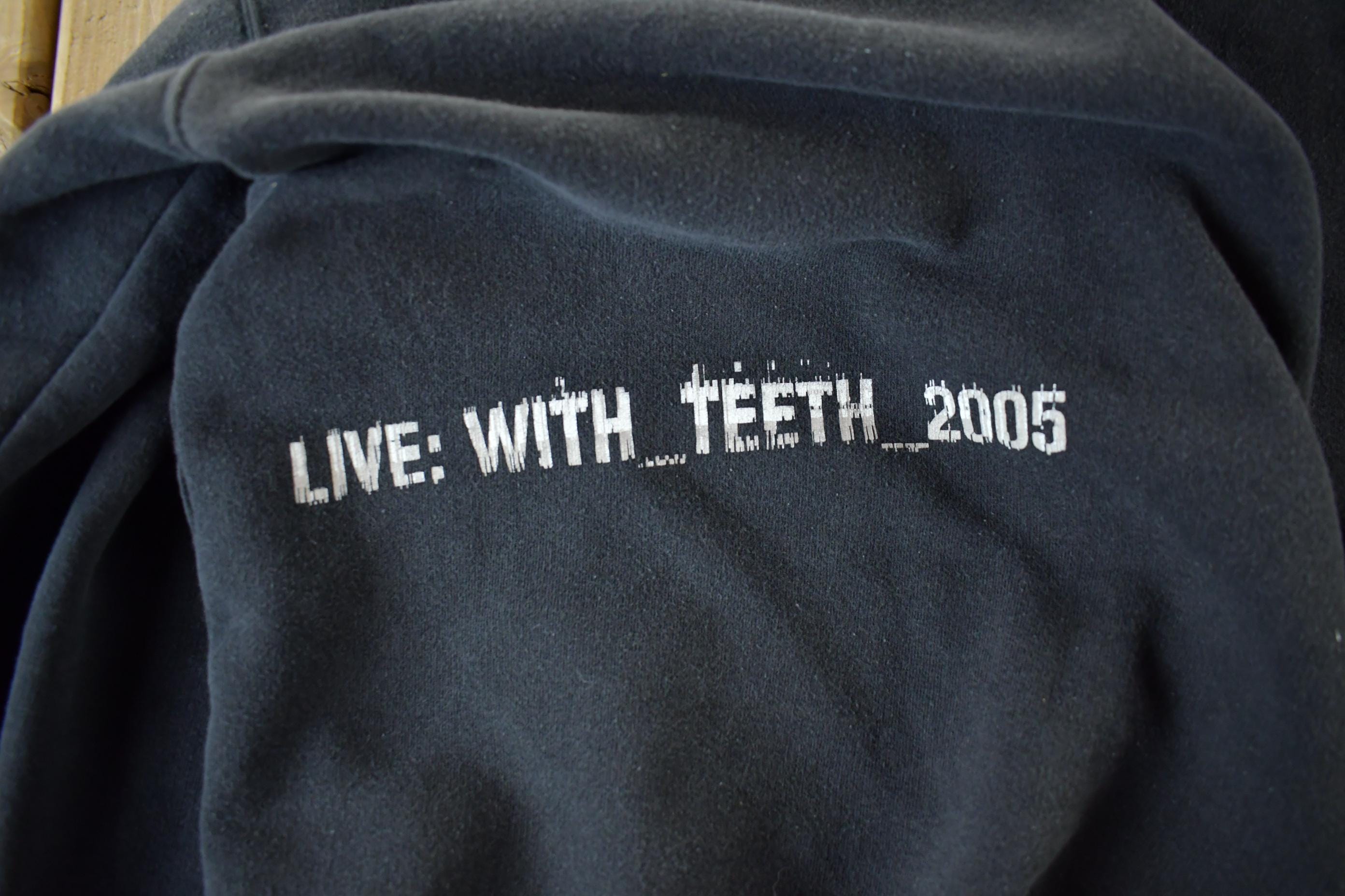 Vintage 2005 Nine Inch Nails Graphic Hoodie