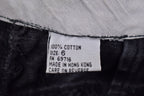 Vintage 1990's Jordache Black Washed Jeans 28 x 27