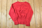 Vintage 1990s Tommy Hilfiger Tommy Jeans Knit Big Flag Crewneck Sweater