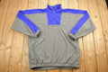 Vintage 1990s Pro Sport Quarter Zip Fleece Sweater