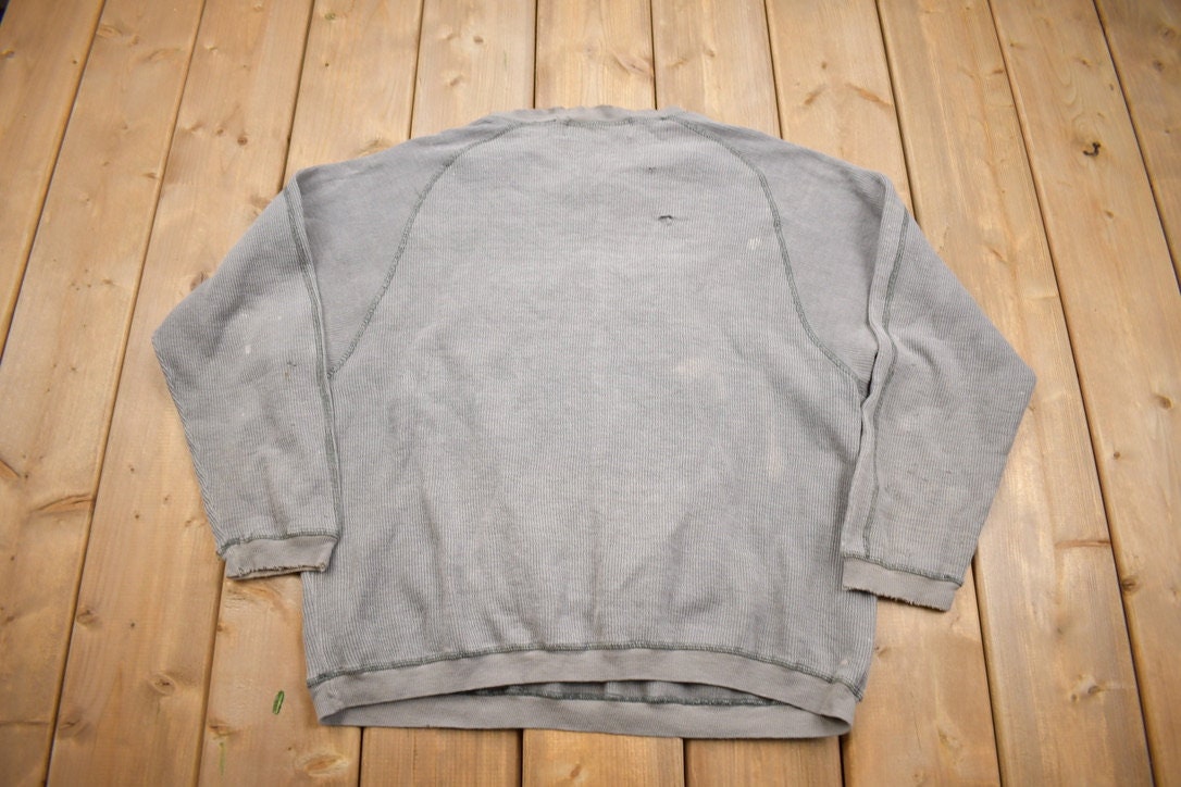 Vintage 1990s Distressed Blank Crewneck Sweatshirt