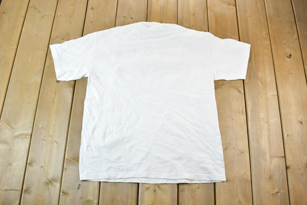 Vintage 1990s Panama Canal Laser Art Wear Souvenir Single Stitch T-Shirt