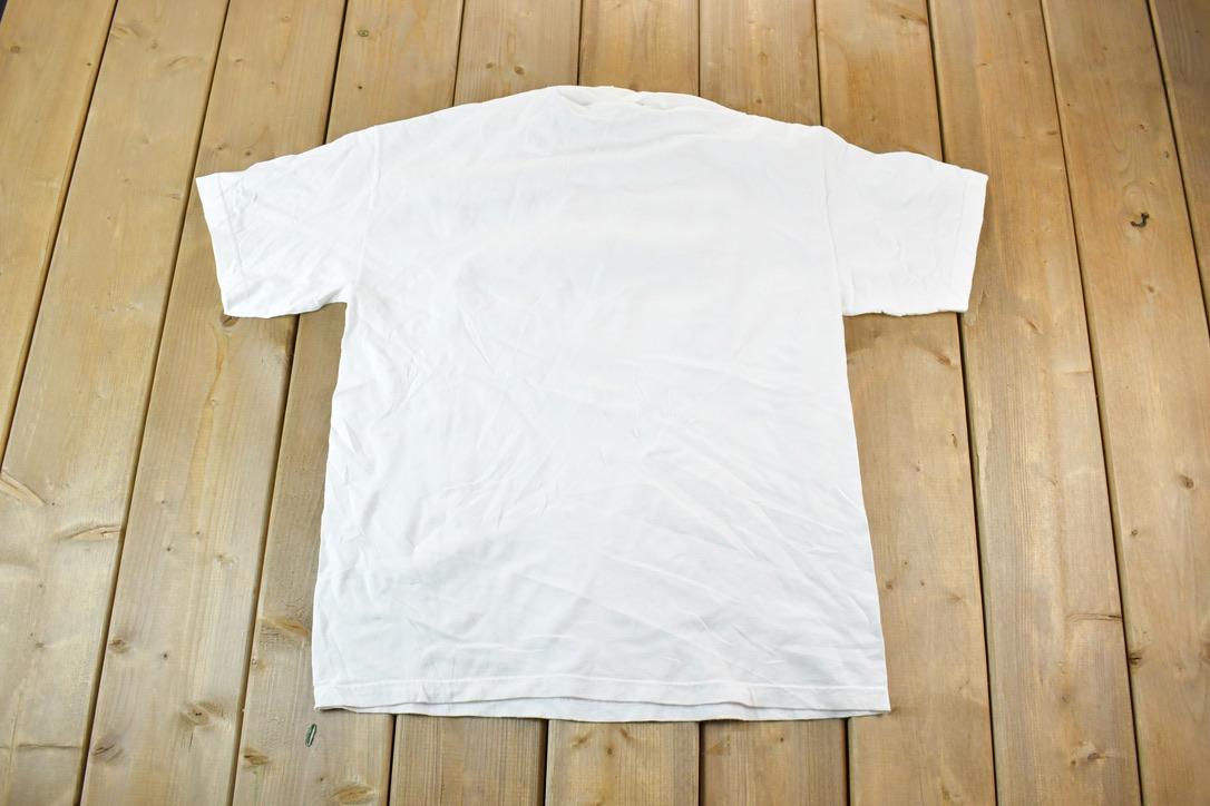 Vintage 1990s Panama Canal Laser Art Wear Souvenir Single Stitch T-Shirt