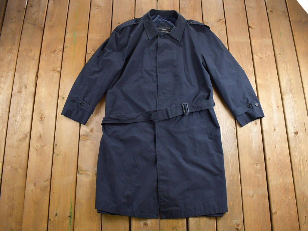 Vintage 1980s Sears Full Length Trench Coat