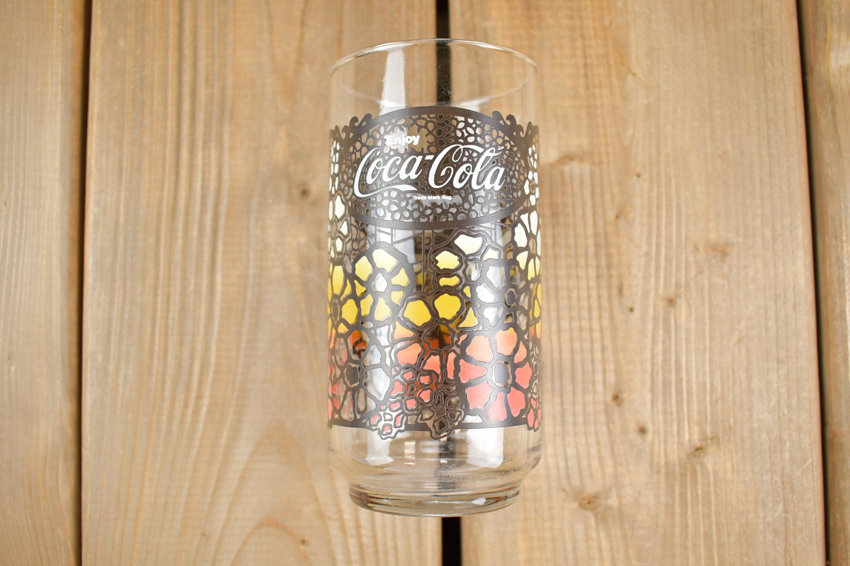 Vintage 1980s Coca Cola Flower Cup