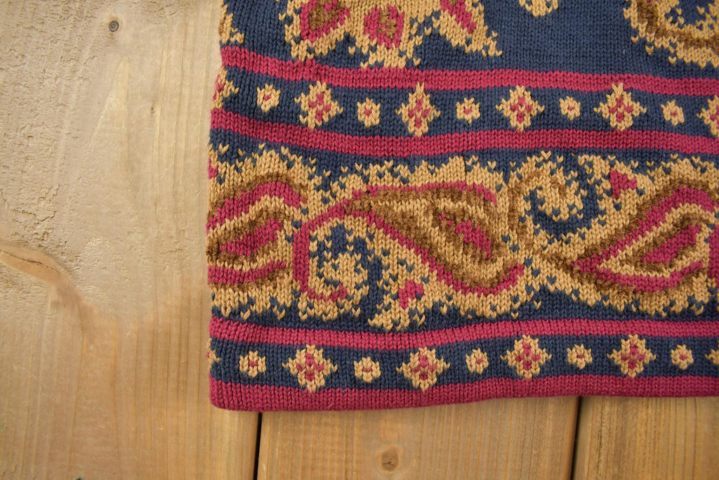 Vintage 1990s Knit Turtleneck Sweater