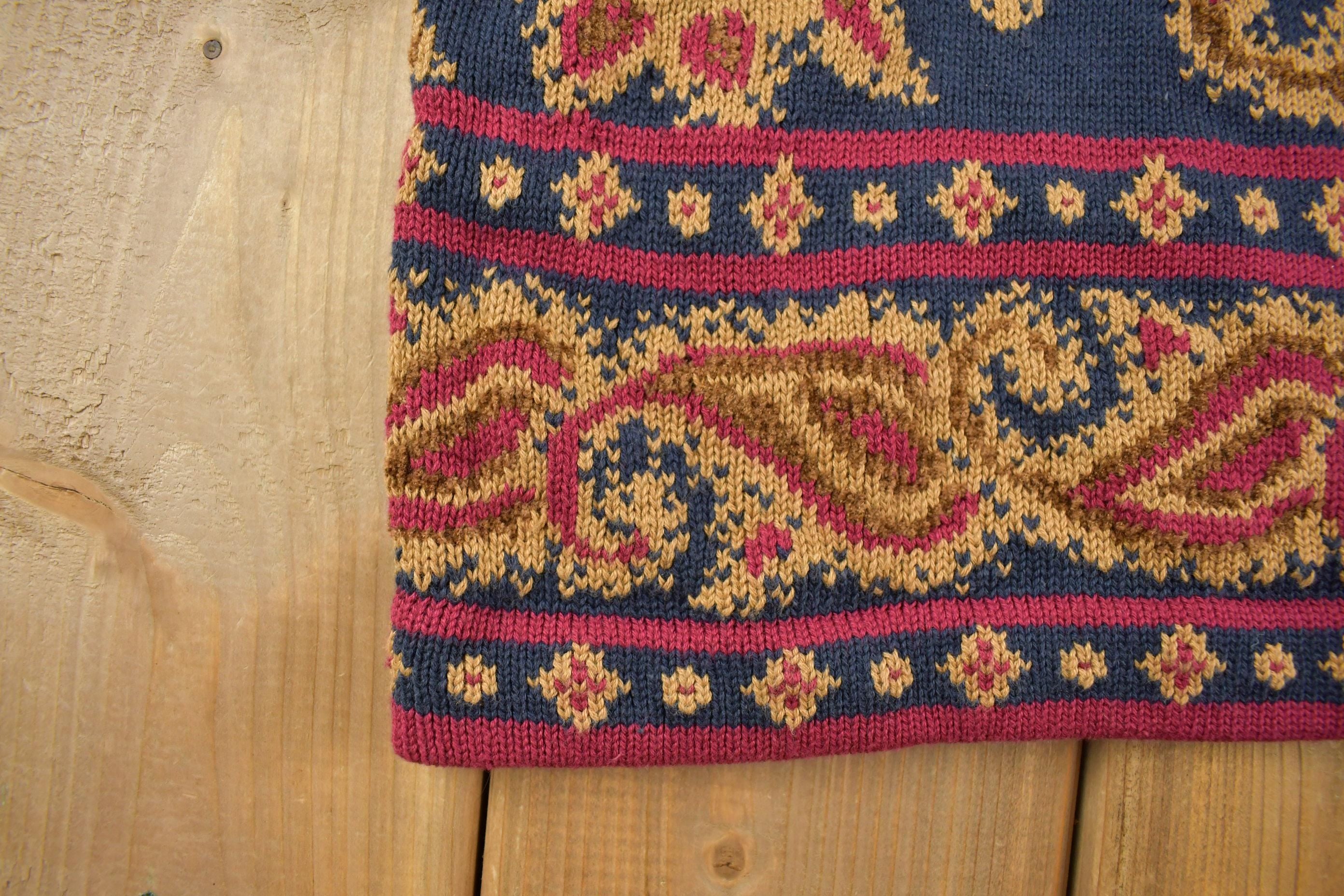 Vintage 1990s Knit Turtleneck Sweater