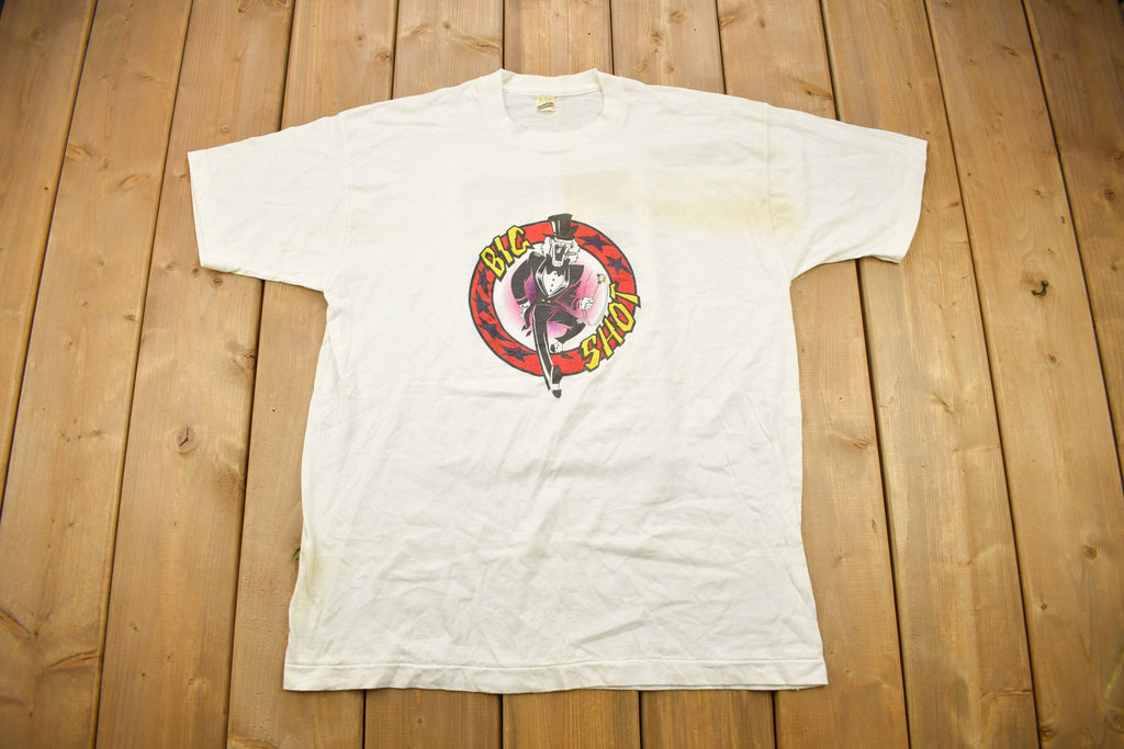Vintage 1986 Deadstock Flock Of Seagulls Big Shot Graphic T Shirt The Light At The End Of The World