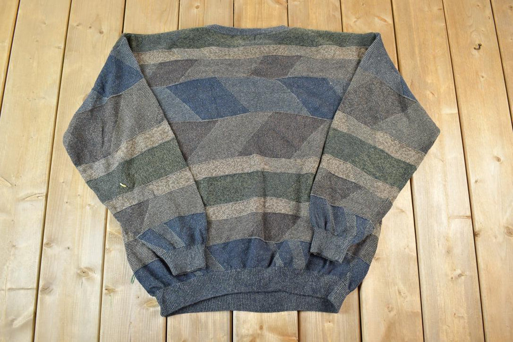 Vintage 1990s San Mateo Knit Crewneck Sweater