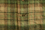 Vintage 1990s Pendleton Plaid Button Up Shirt Size L