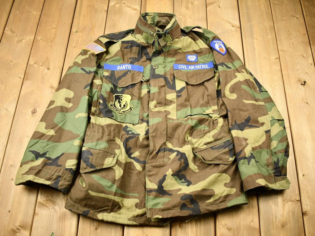 Vintage 2001 Military Civil Air Patrol Army Jacket