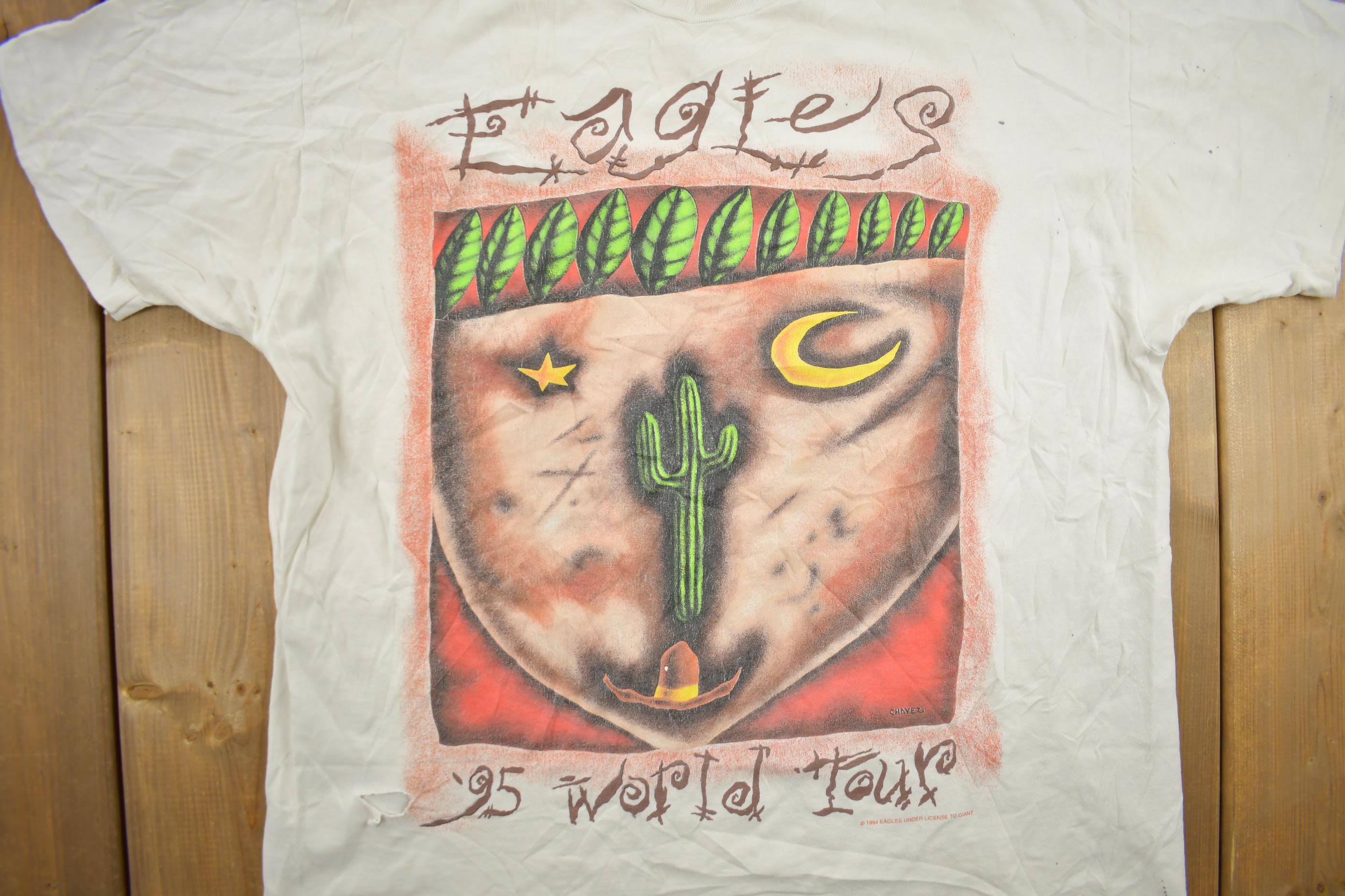 Vintage 1994 Eagles World Tour Band T-shirt