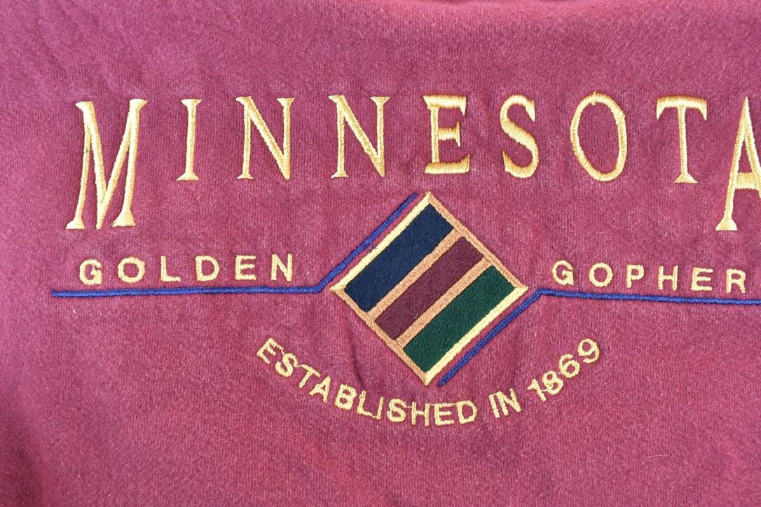 Vintage 1990s Minnesota Golden Gophers Jansport University Collegiate Crewneck