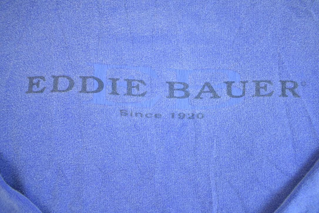 Vintage 1990s Eddie Bauer EBTEK Crewneck Sweatshirt - Large