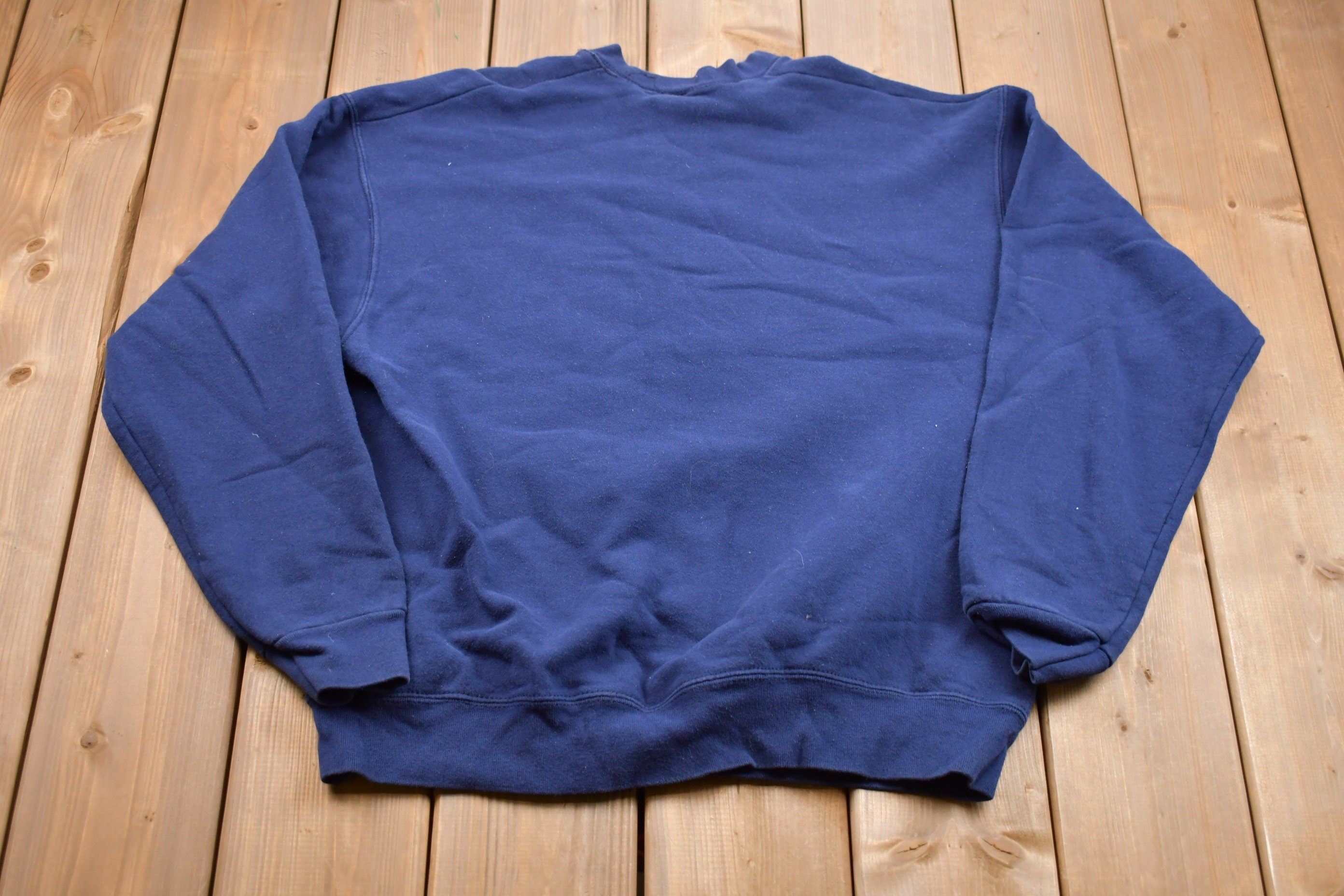 Vintage 1990s "The Standard Evening Post" Ellis Merchants Form Co-op Crewneck Sweatshirt  90s Crewneck  Souvenir  Made In USA Streetwear