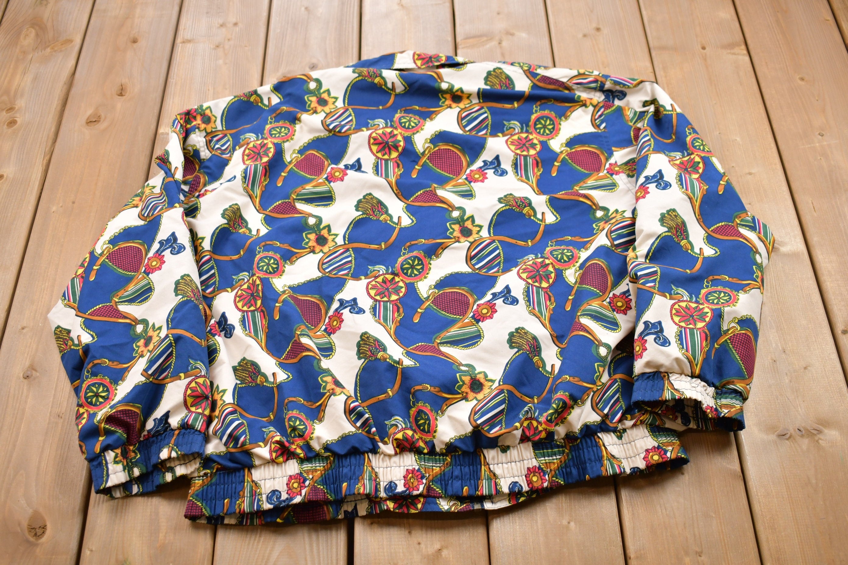 Vintage 1990s Westbound Sport All Over Print Windbreaker Jacket