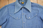 Vintage 1980s Contact Slacks By Miller Western Style Button Up Shirt