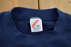 Vintage 1990s College Graphic Collegiate Crewneck Sweatshirt