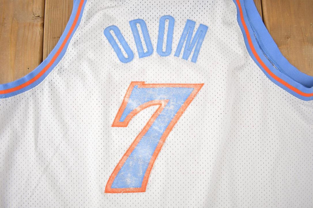 Vintage 2002 Los Angeles Clippers Lamar Odom NBA Basketball Jersey Size XL