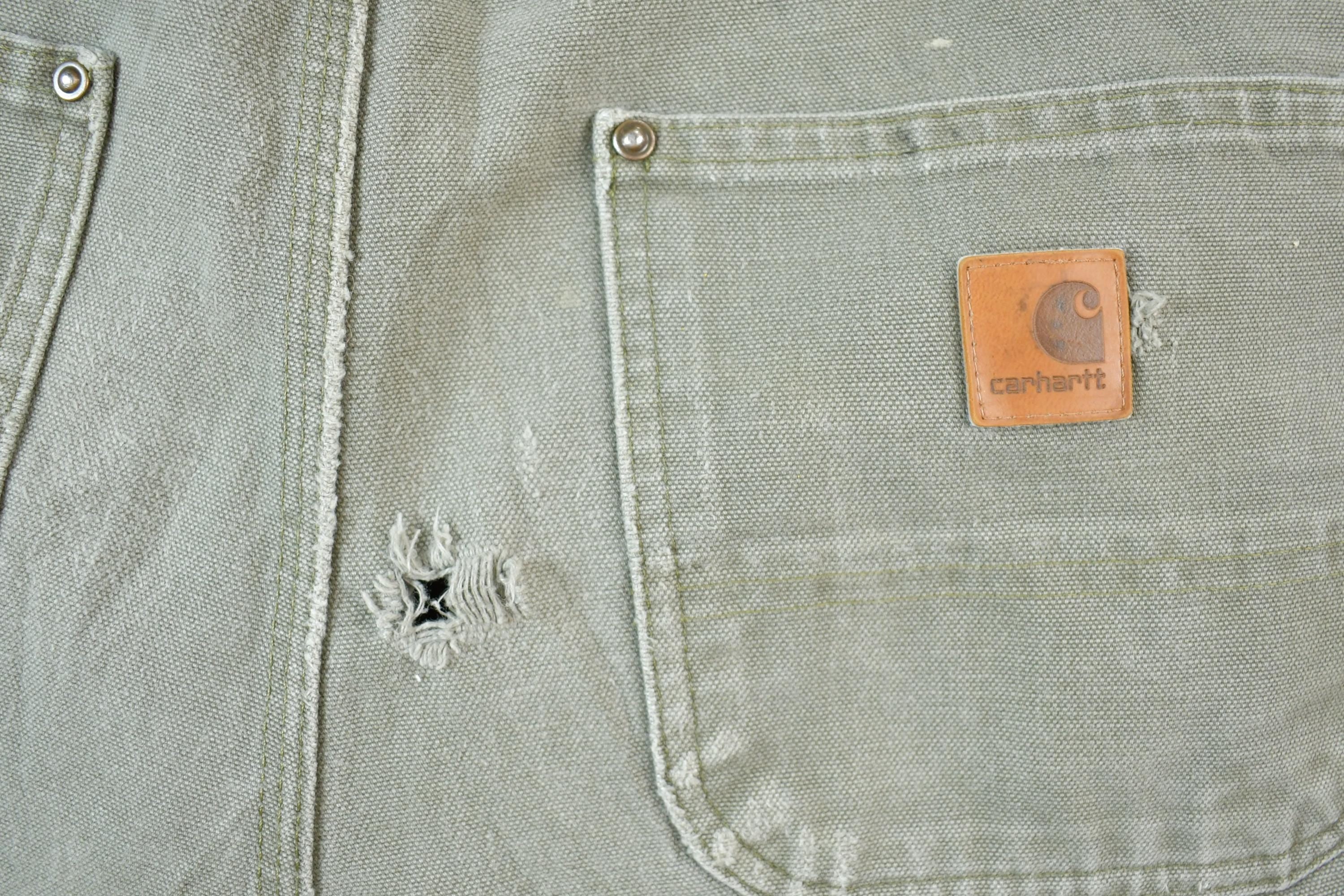 Vintage 1990s Carhartt Double Knee Work Pants Size 34 x 34