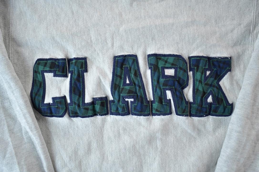 Vintage 1990s Clark University Champion Reverse Weave Sweatshirt