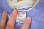 Vintage 1990s Cute Grandma Embroidered Snowman Crewneck Sweater Made In USA