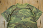 Vintage 1990s Camouflage Graphic T-Shirt