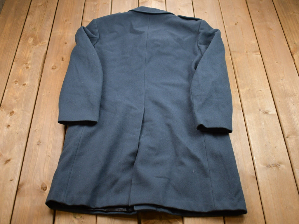 Vintage 1962 Naval Double Breasted Wool Jacket