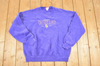 Vintage 1990s Minnesota Vikings NFL Crewneck Sweatshirt Men's L