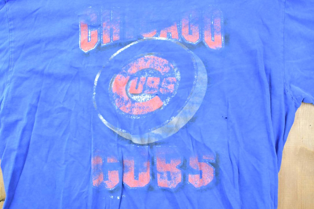 Vintage 1980s Chicago Cubs MLB Graphic T-Shirt