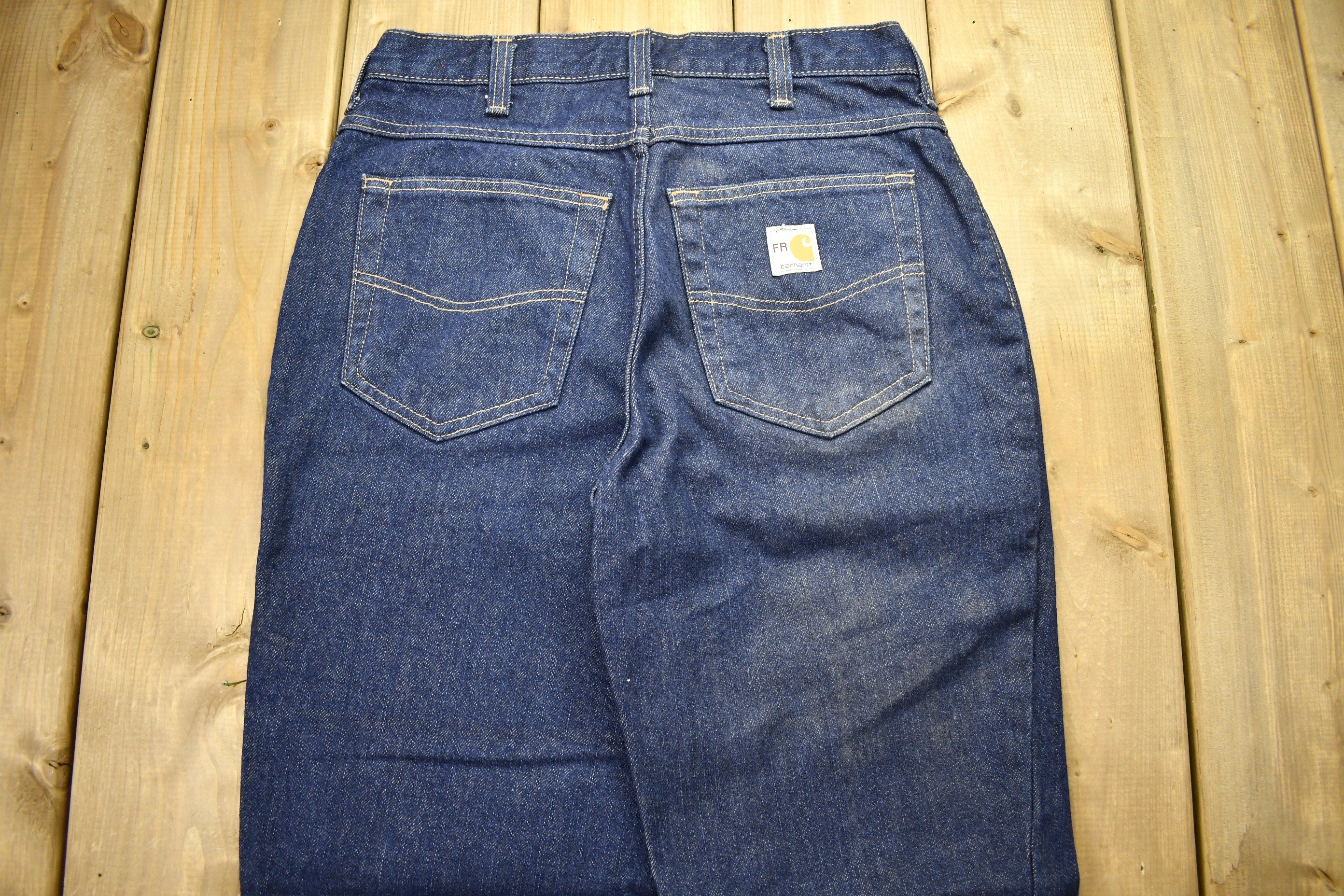 Vintage 1990s Carhartt Fire Retardant Jeans Size 30 x 30