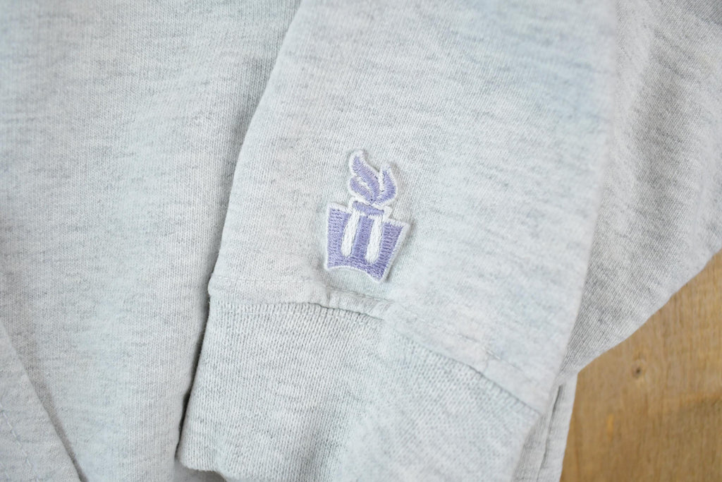 Vintage 1990s Winona State University Collegiate The Cotton Exchange Heavyweight Hoodie