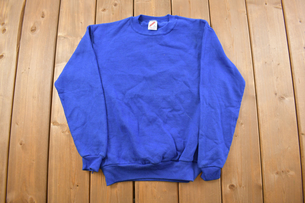 Vintage 1990s Jerzees Blank Crewneck Sweatshirt