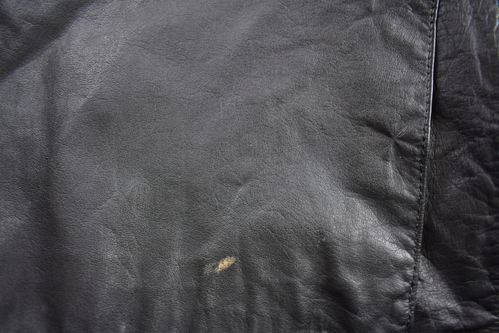 Vintage 1990s Pelle Studio Leather Trench Coat