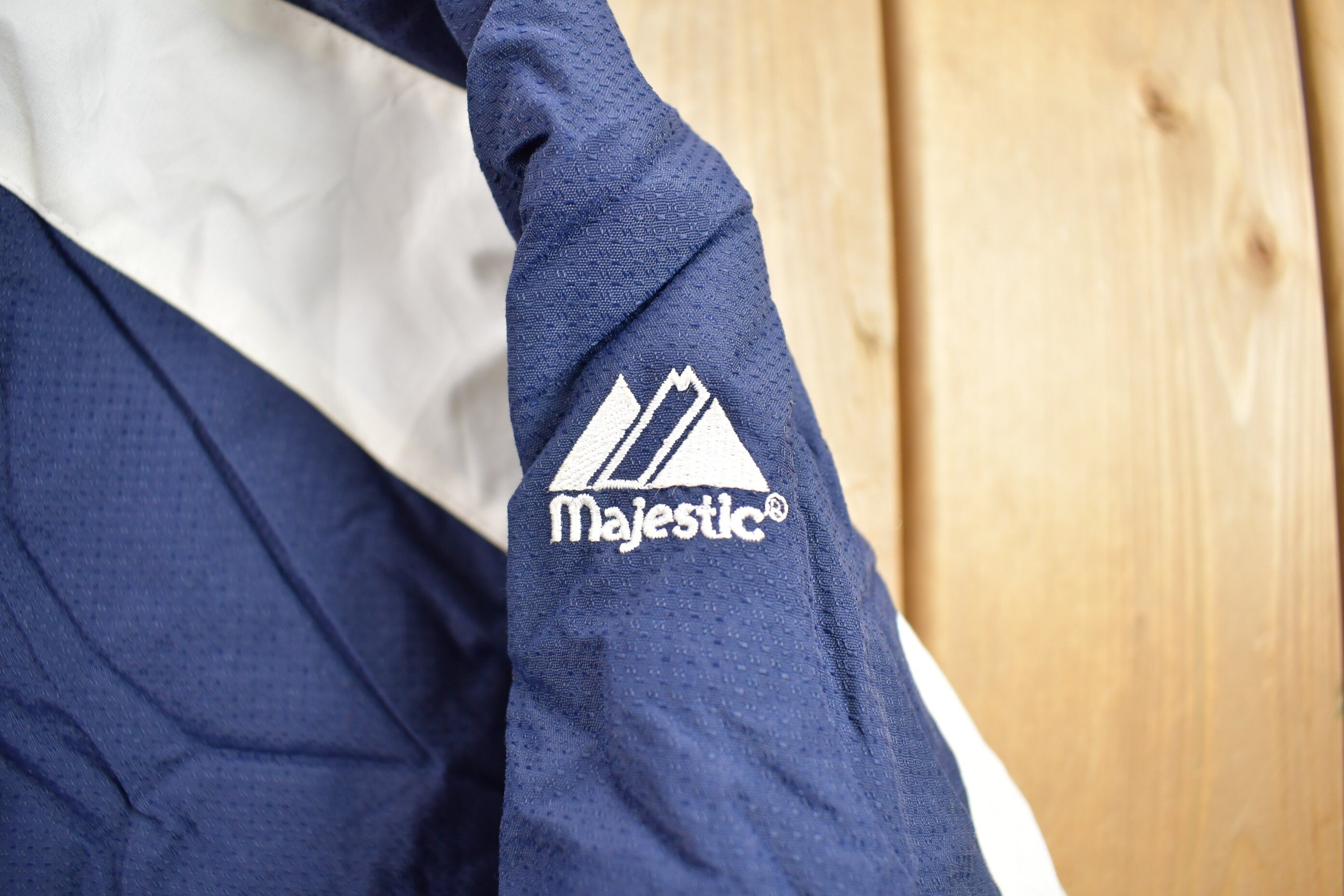 Vintage 1990s Detroit Tigers MLB Windbreaker Warm Up Jacket