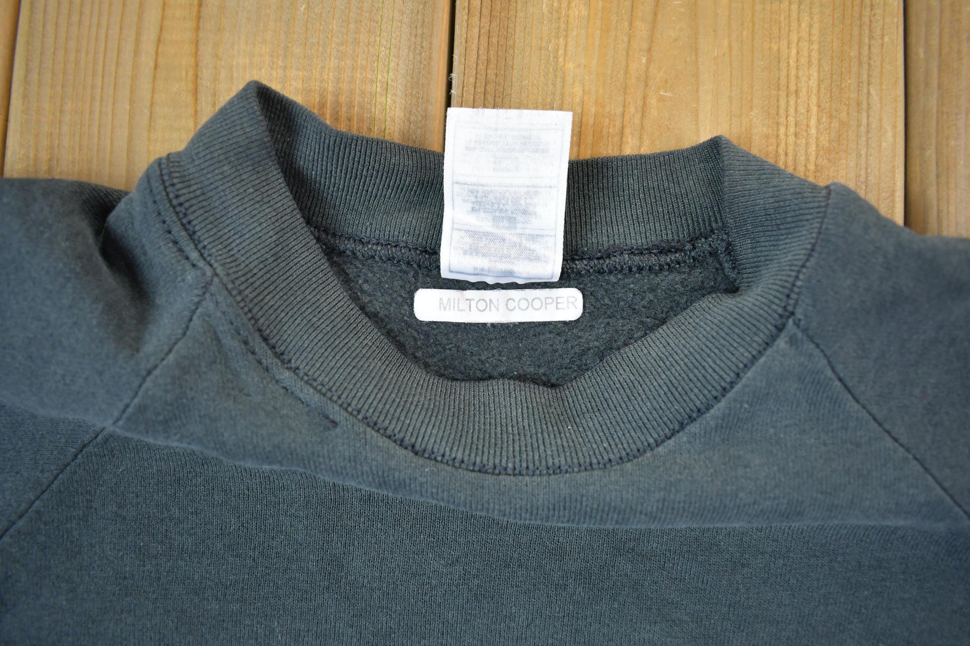 Vintage 1990s Blank Grey Crewneck Sweatshirt