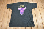 Vintage 1990s Patron XO Cafe Bull Graphic T Shirt