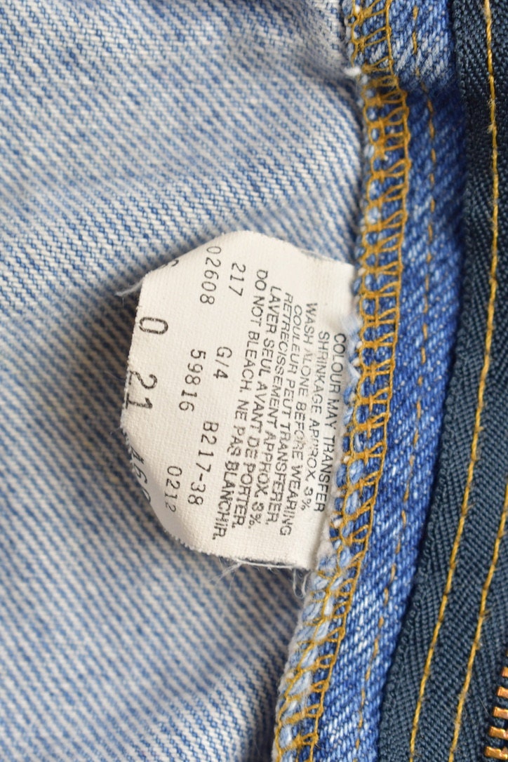 Vintage 1980s Levi's 816 Jeans Size 32 x 31.5