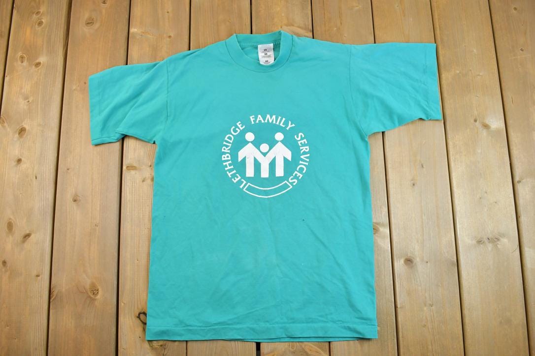 Vintage 1990s Lethbridge Family Services Souvenir T-Shirt