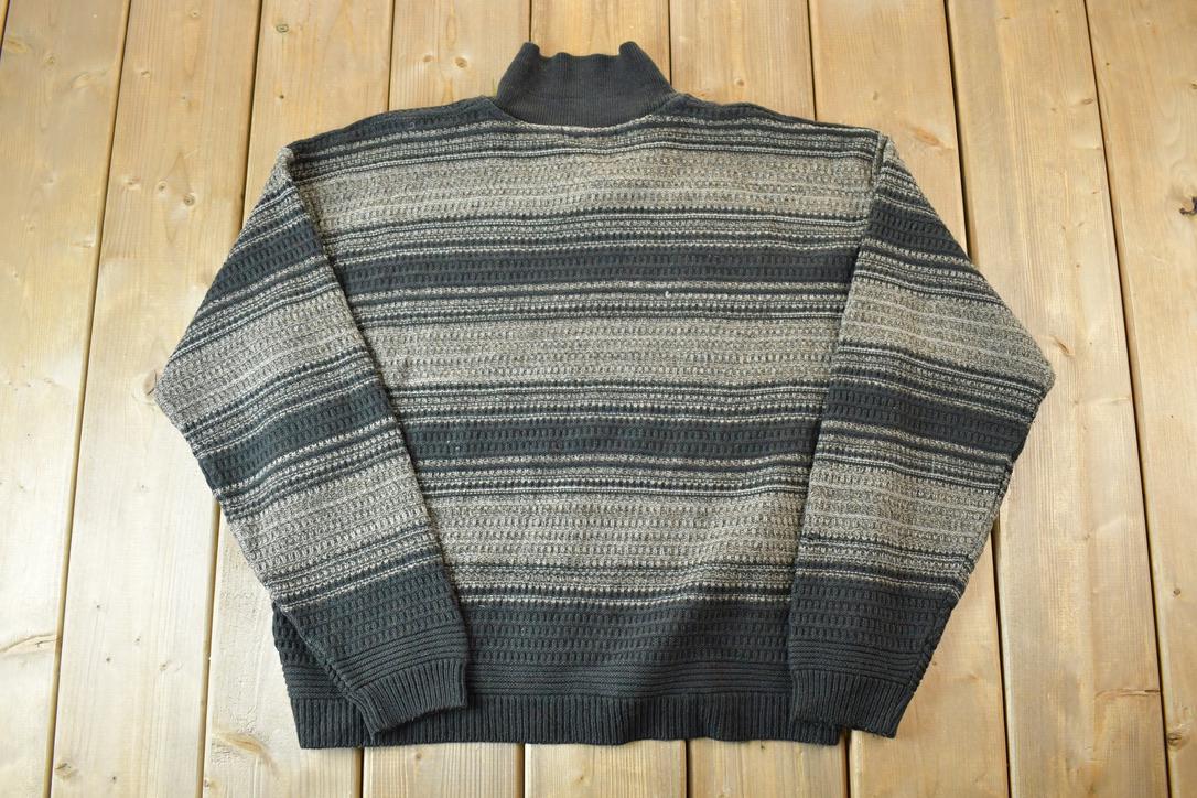 Vintage 1990s Tip Top Classics Collared Knit Sweater
