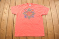 Vintage 1990s Abstract Peppers Themed Graphic T Shirt