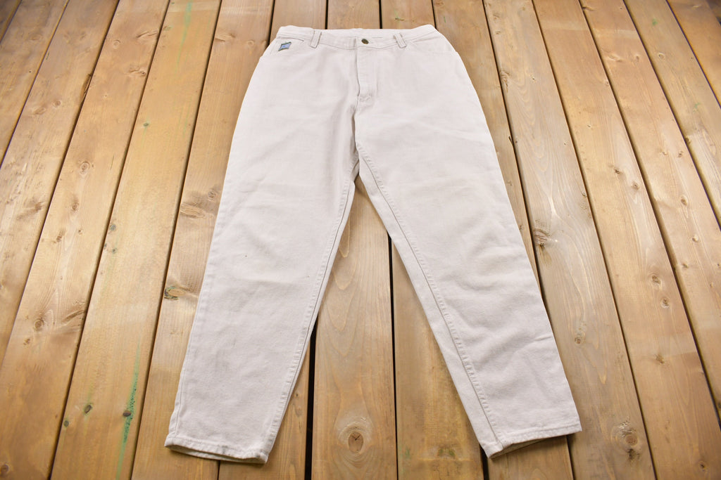 Vintage 1980's Wrangler Eggshell White Jeans 31 x 29
