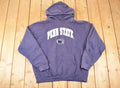 Vintage 1990s Penn State University Embroidered Hoodie Sweater Mens L