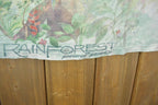 Vintage 1990s Rainforest Preserve Paradise Single Stitch Graphic Tie Dye T-Shirt Made In USA