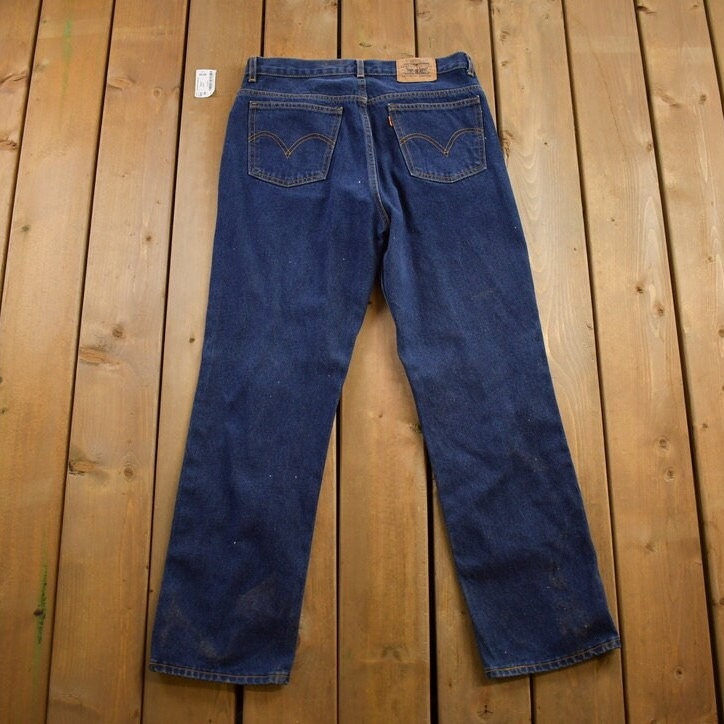 Vintage 1990s Levi's Blue Jeans Size 34x30