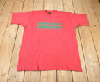 Vintage 1990s Living Waters Tennessee River Souvenir Travel T-Shirt Made In USA