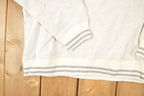 Vintage 1990s Notre Dame Embroidered University V Neck Sweatshirt Men's L